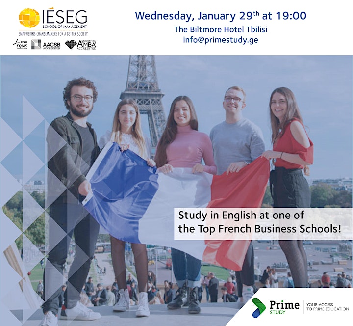 IESEG School of Management Information Session in Tbilisi